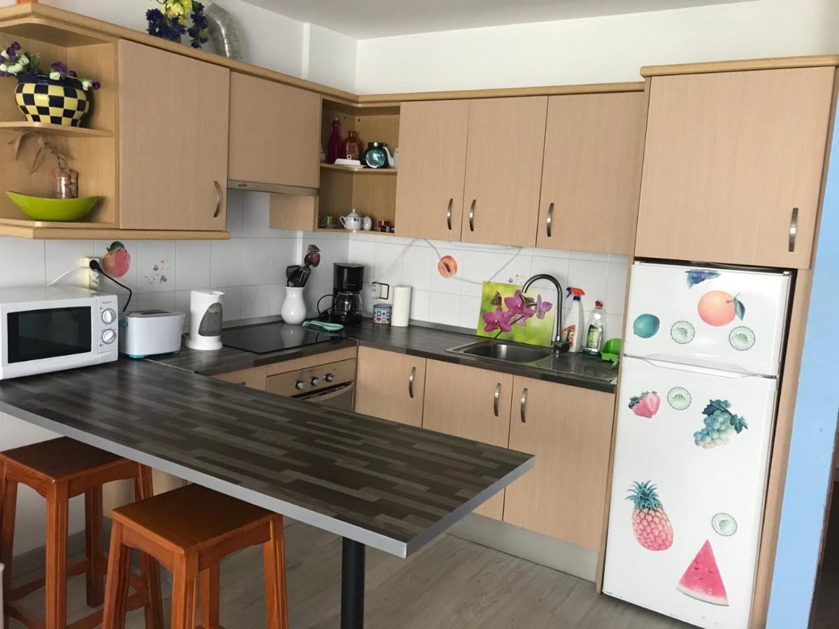 First Line Beach Apartment With Ocean View La Arena Пуэрто-де-Сантьяго Экстерьер фото