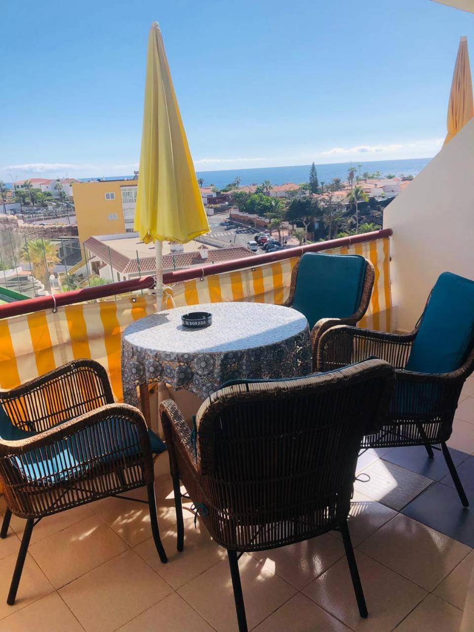 First Line Beach Apartment With Ocean View La Arena Пуэрто-де-Сантьяго Экстерьер фото